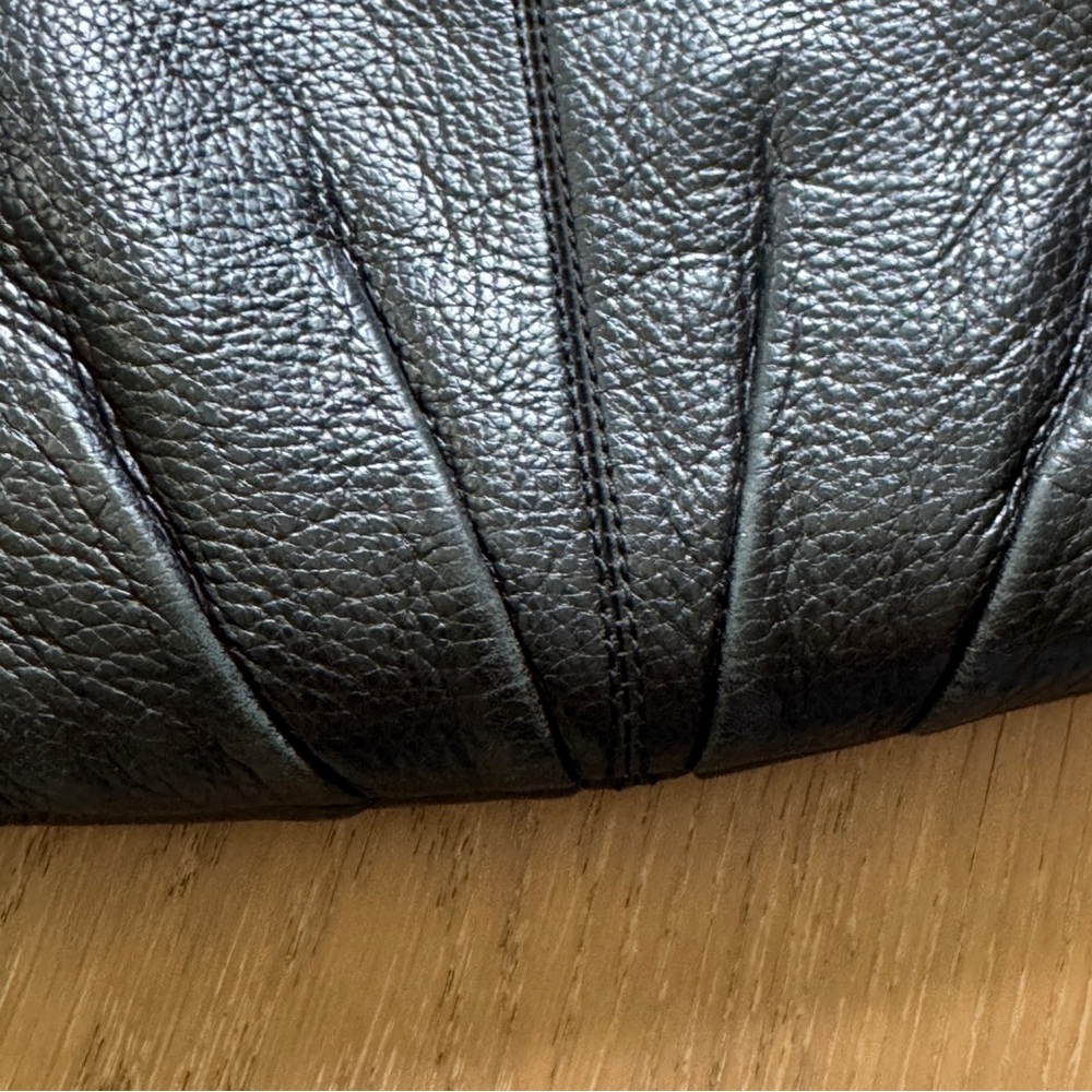 COACH Brooke Black Pebbled Leather purse - Picture 9 of 12